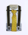 NEKIBUKI 1073 Набор подтяжки + галстук (цвет: Черный\желтый)