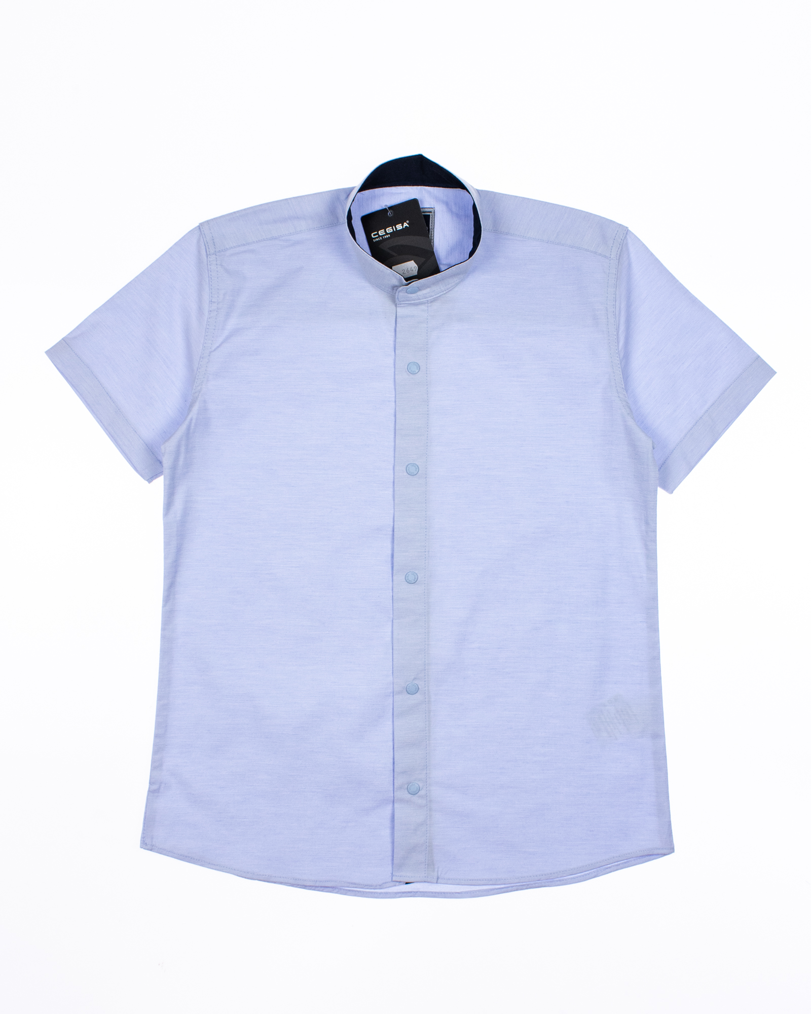 CEGISA 2651 Рубашка (цвет: Голубой меланж)
