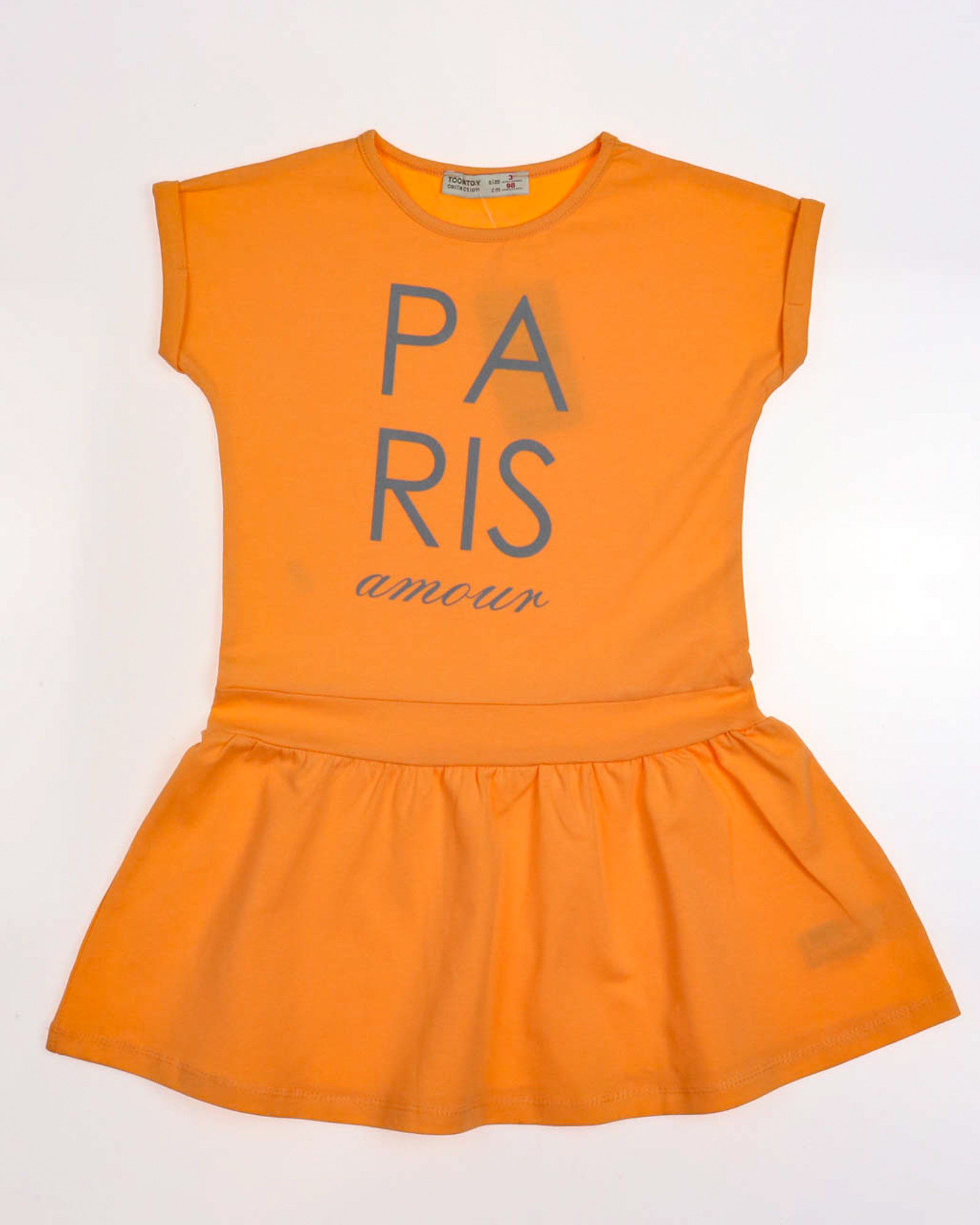TOONTOY  11282 Платье  (цвет: Оранжевый)