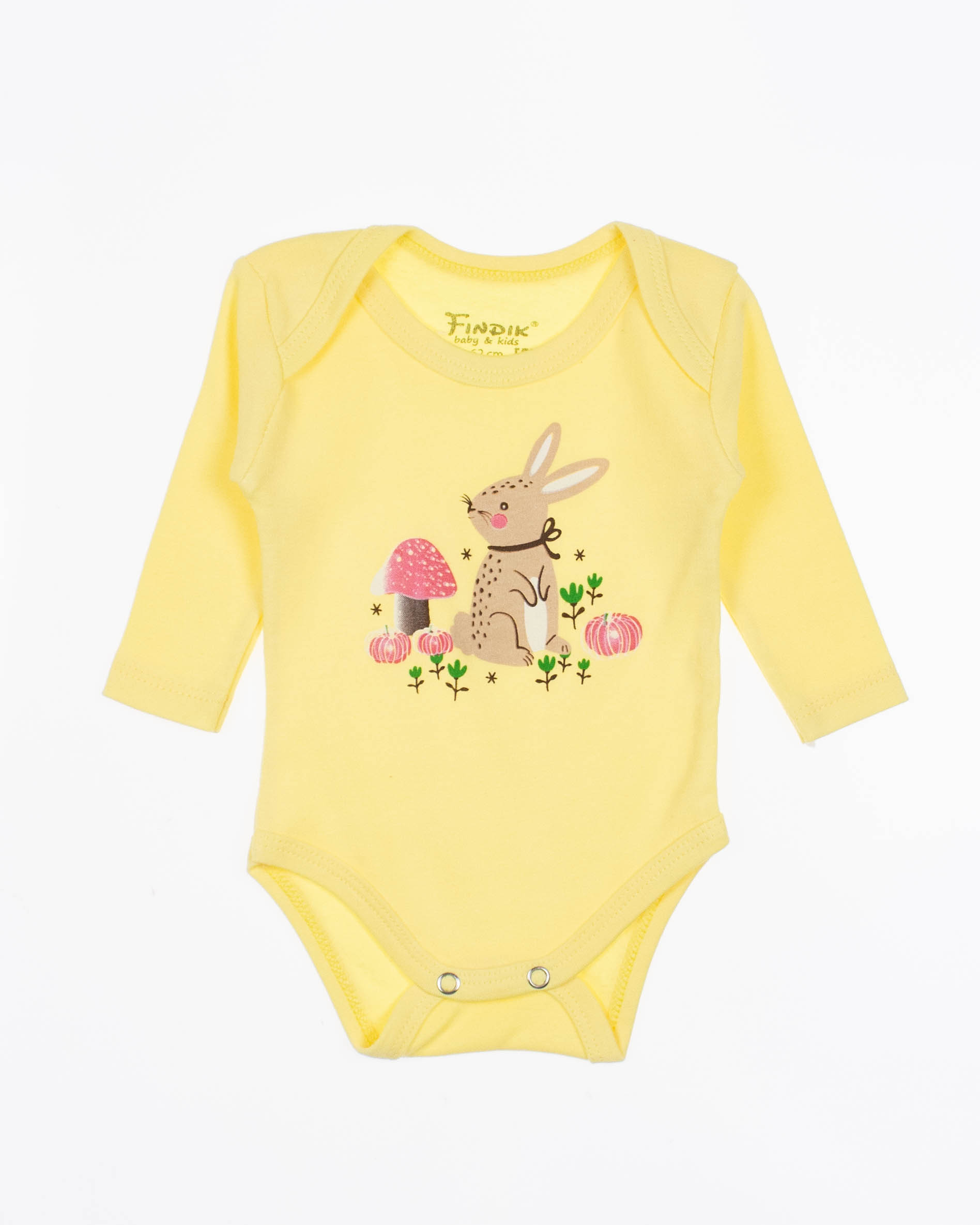 FINDIK 11706 Боди (цвет: Желтый) FINDIK 11706 Боди (цвет: Желтый)