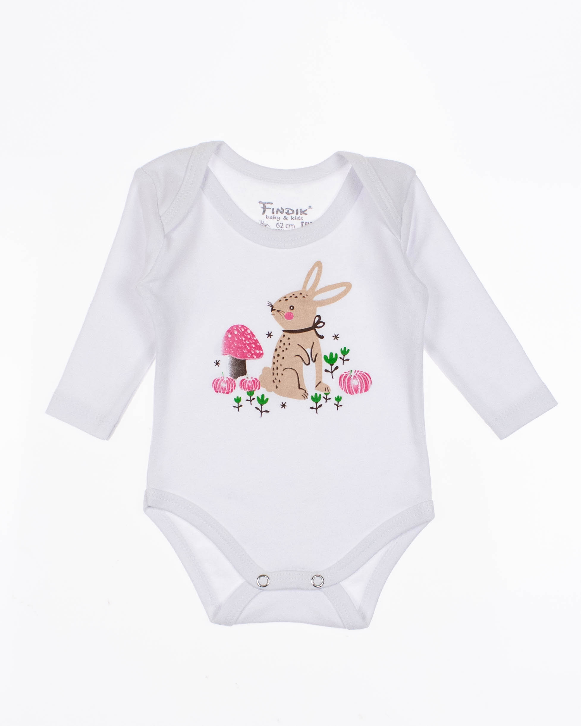 FINDIK 11706 Боди (цвет: Белый) FINDIK 11706 Боди (цвет: Белый)
