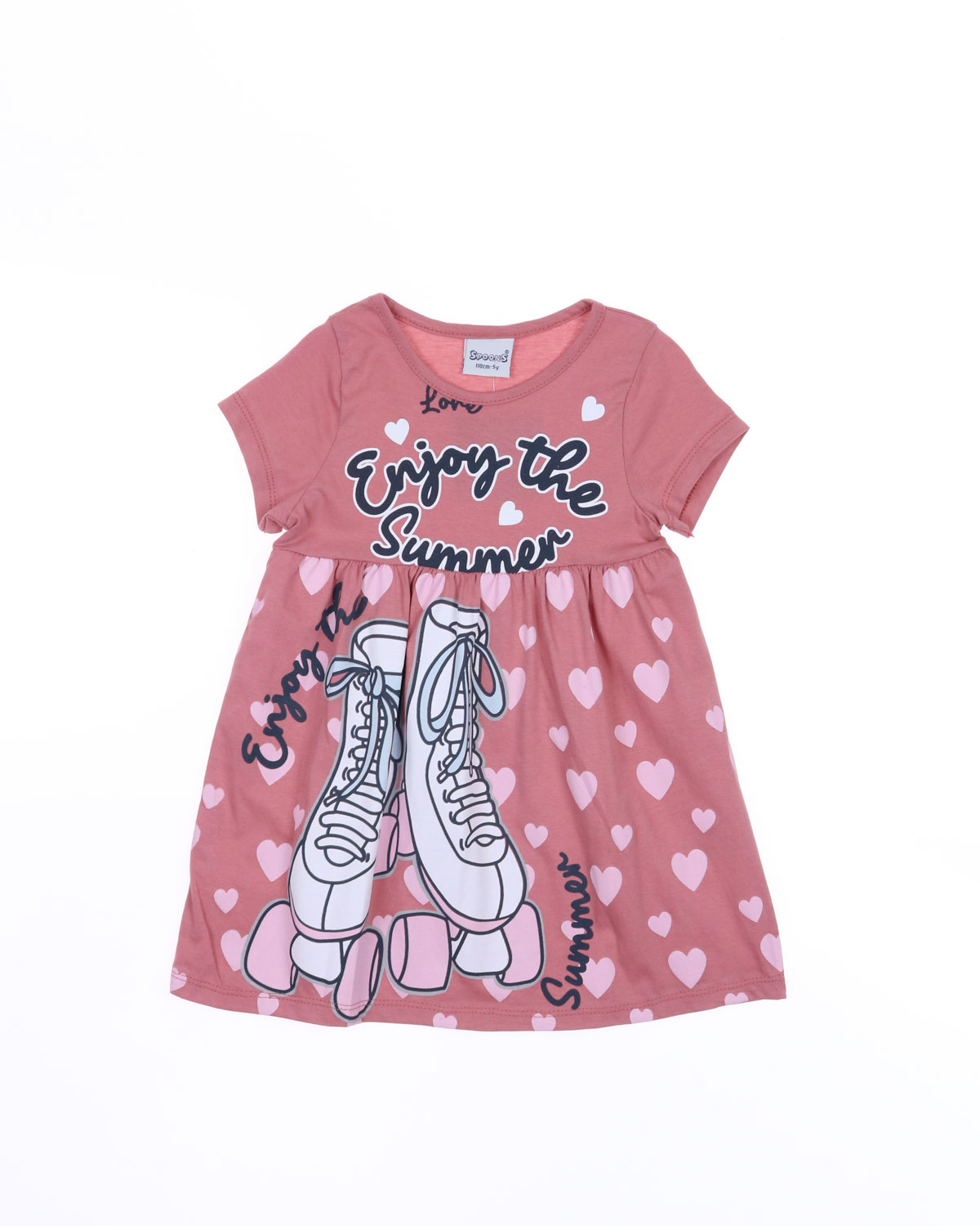 BENNA KIDS (Spoons) 12202 Платье (цвет: Розово-персиковый)