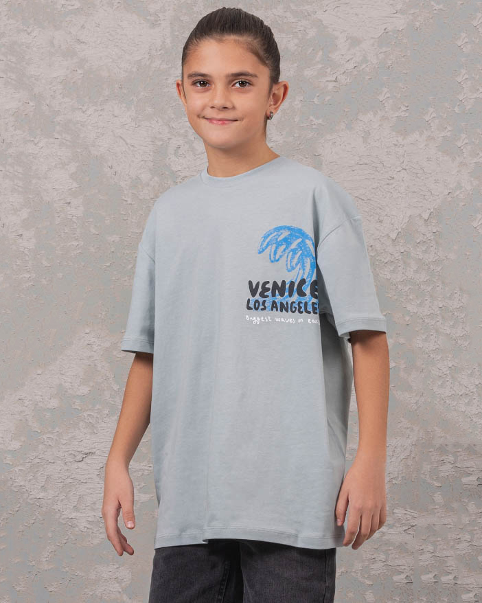DMB KIDS 7548 Футболка ( оверсайз )  DMB KIDS 7548 Футболка ( оверсайз )  фото