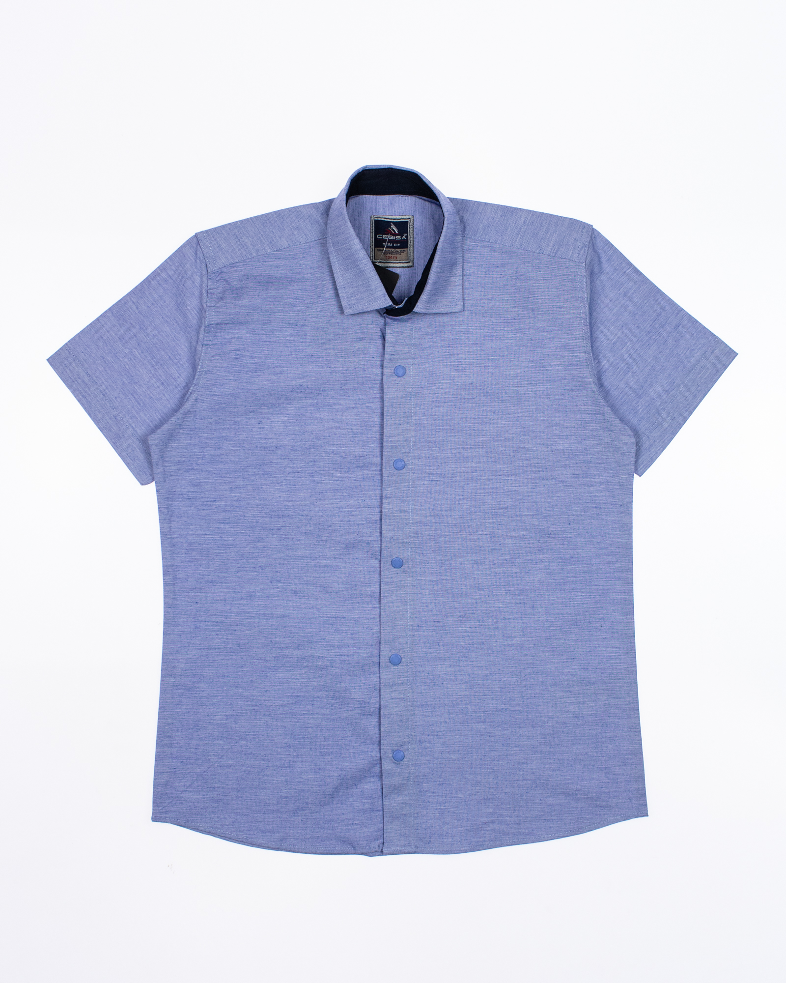 CEGISA 2648 Рубашка (цвет: Синий меланж)
