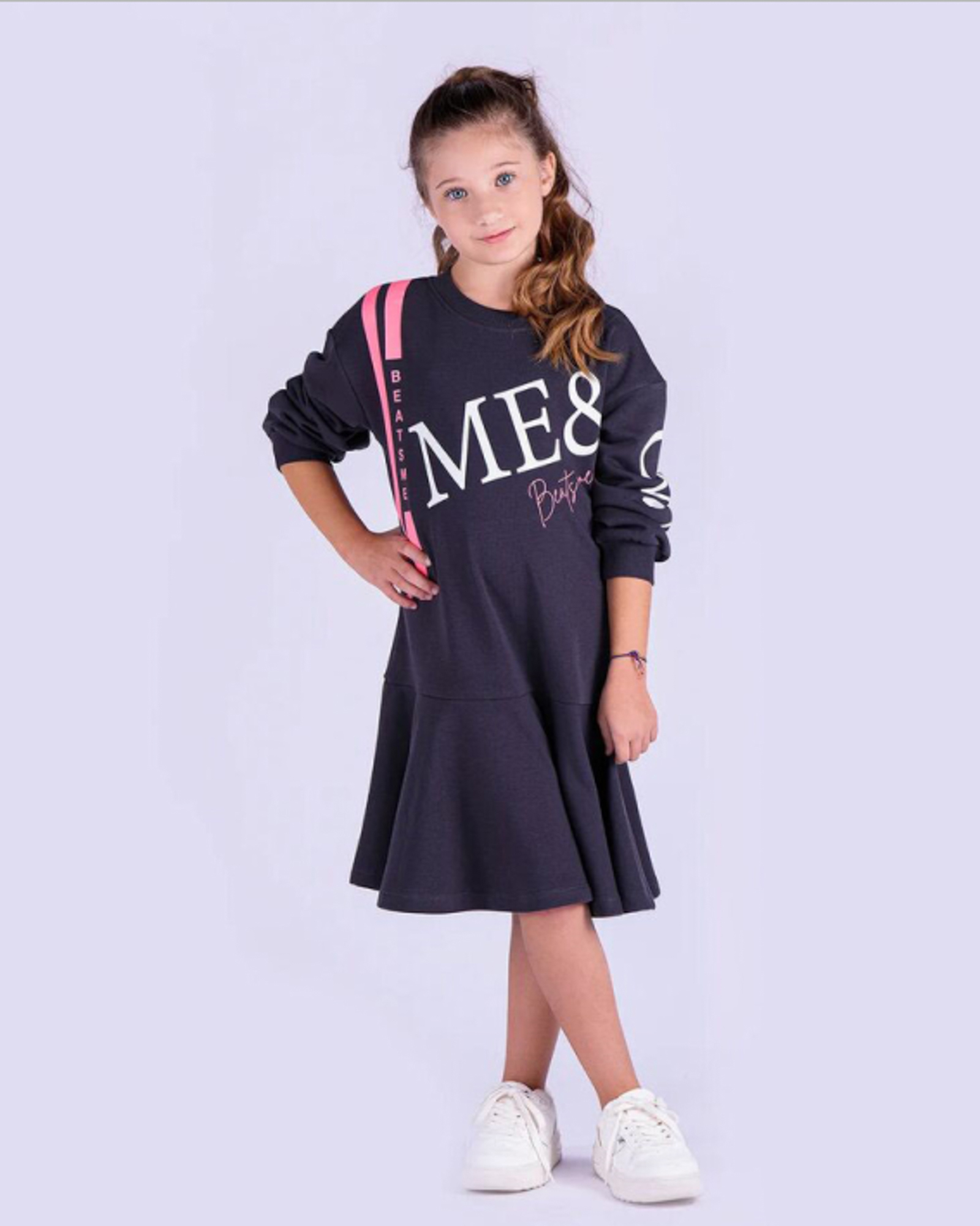 DMB KIDS 9389 Платье  (цвет: Серый)