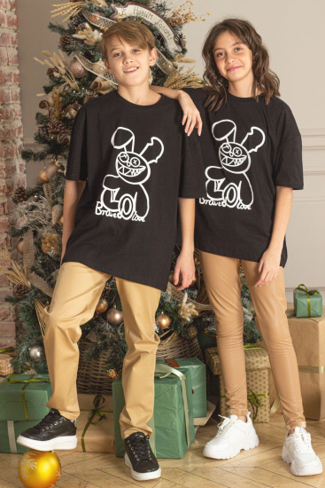 CEGISA 2508 Футболка "оверсайз" (цвет: Черный)