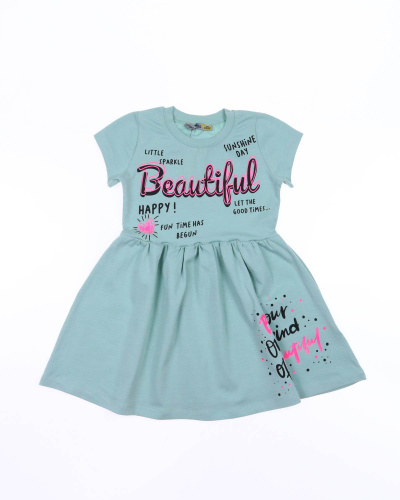 FIRST KIDS 0619 Платье  (цвет: Оливковый)