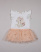 BABY ROSE 4518 Платье  (цвет: Кремовый\персиковый)