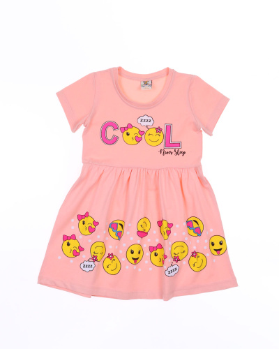 ECRIN 5065 Платье (цвет: Персиковый)