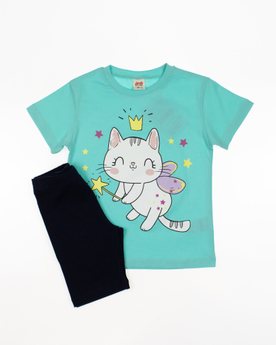 DMB KIDS 0394 Костюм  (цвет: Ментоловый\темно-синий)