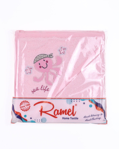 RAMEL 303 Простынка купальная с уголком  (цвет: Розовый)