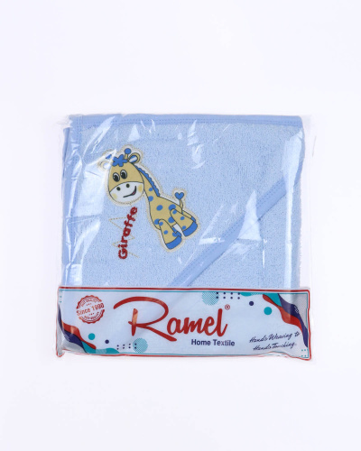 RAMEL 421 Простынка купальная с уголком  (цвет: Голубой)