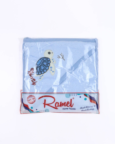 RAMEL 305 Простынка купальная с уголком  (цвет: Голубой)