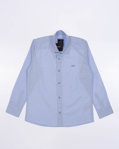 CEGISA 4096 Рубашка (кнопки) (цвет: Голубой меланж)
