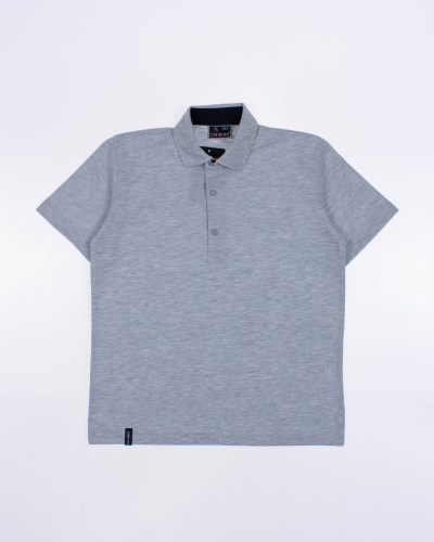 CEGISA 4008/2 Поло (кнопки) (цвет: Серо-голубой меланж) CEGISA 4008/2 Поло (кнопки) (цвет: Серо-голубой меланж)