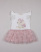 BABY ROSE 4518 Платье  (цвет: Кремовый\розовый)