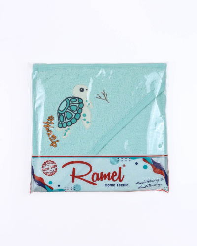 RAMEL 305 Простынка купальная с уголком  (цвет: Ментоловый)