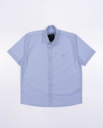 CEGISA 4141 Рубашка (кнопки) (цвет: Голубой меланж)