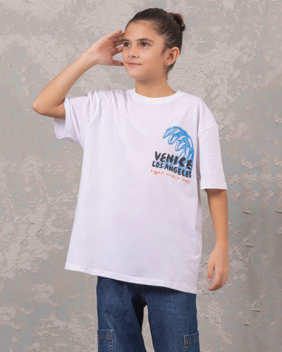 DMB KIDS 7548 Футболка ( оверсайз )  DMB KIDS 7548 Футболка ( оверсайз )  фото